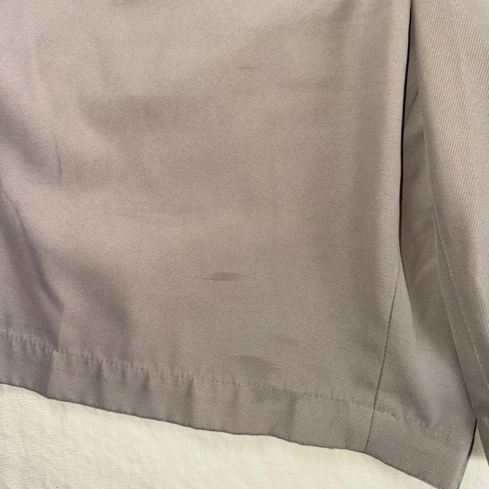 Greg Norman Mens Pleated Golf Shorts Taupe Tan Microfiber Size 36